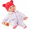Gotz Boy Muffin 13" - Bald Soft Body Baby Doll in Red White & Blue Footed Pajamas with Blue Sleeping Eyes